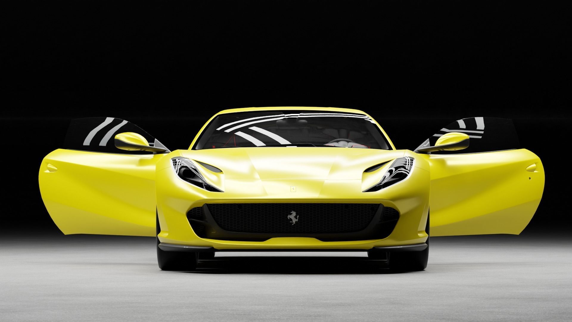 Ferrari 812 3D model_7