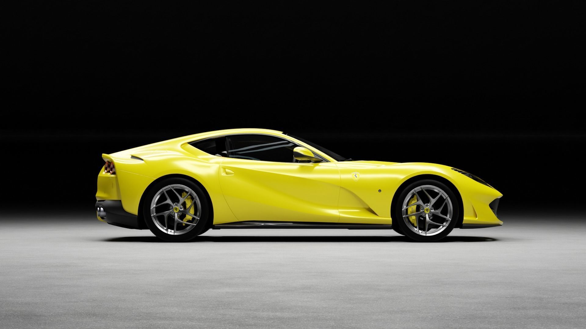 Ferrari 812 3D model_4