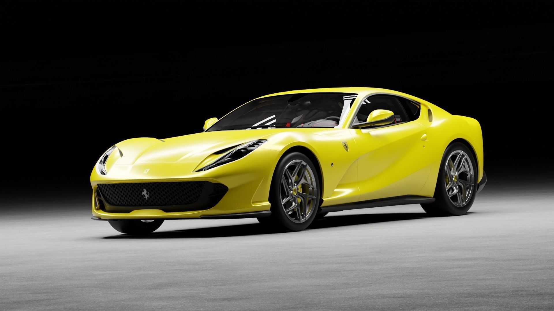 Ferrari 812 3D model_2