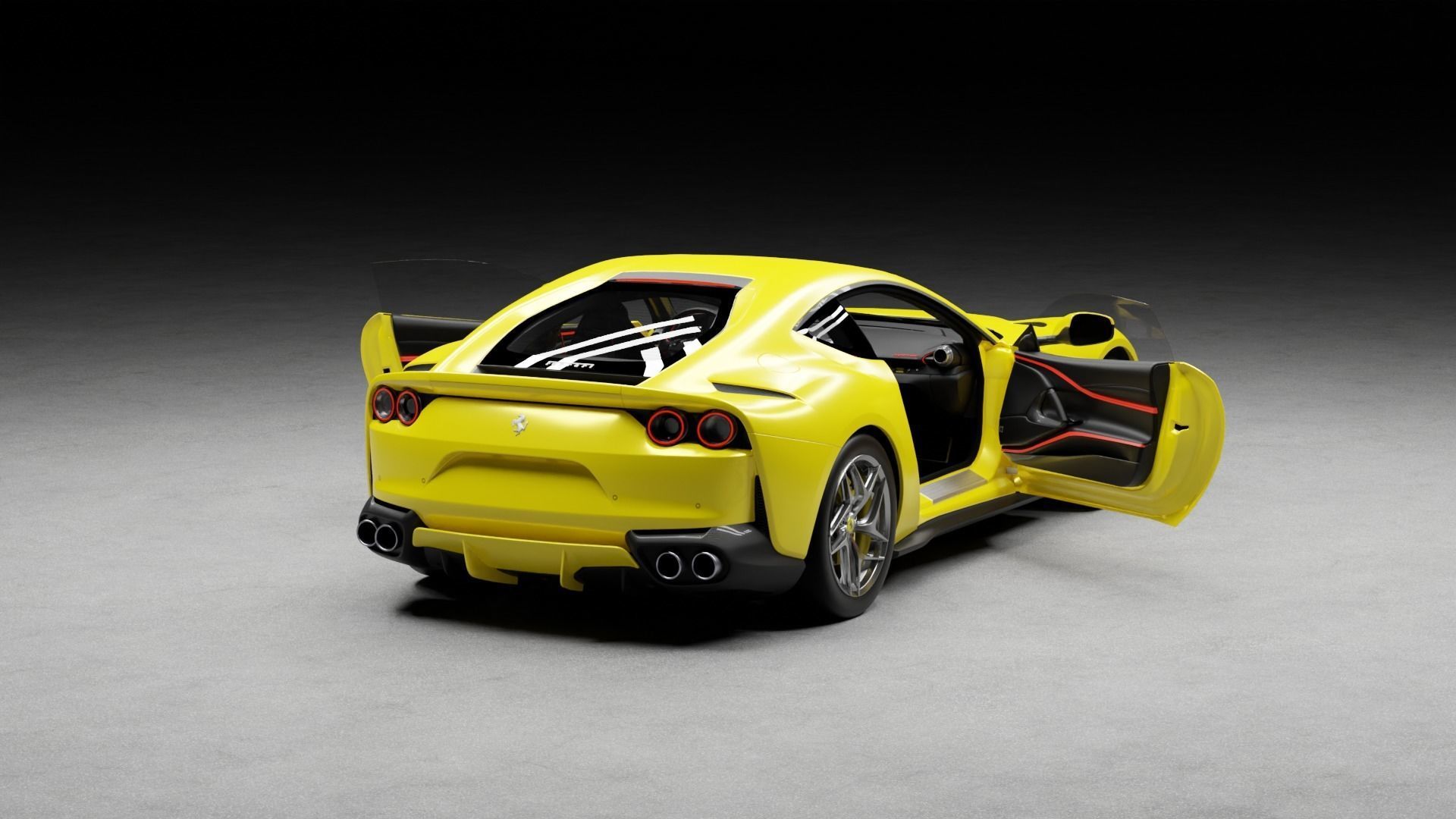 Ferrari 812 3D model_10