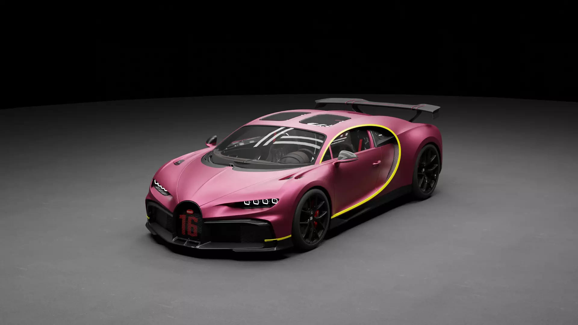 Bugatti Chiron 3D model