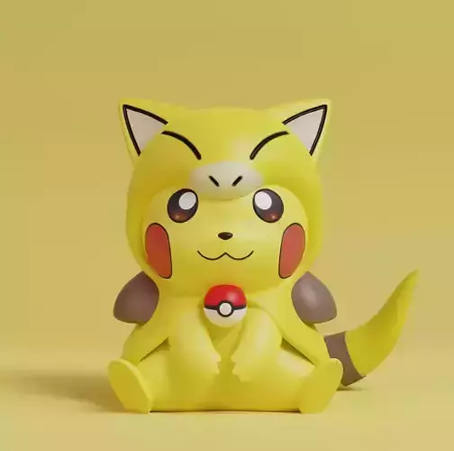 Pokemon - Pikachu Abra Cosplay 