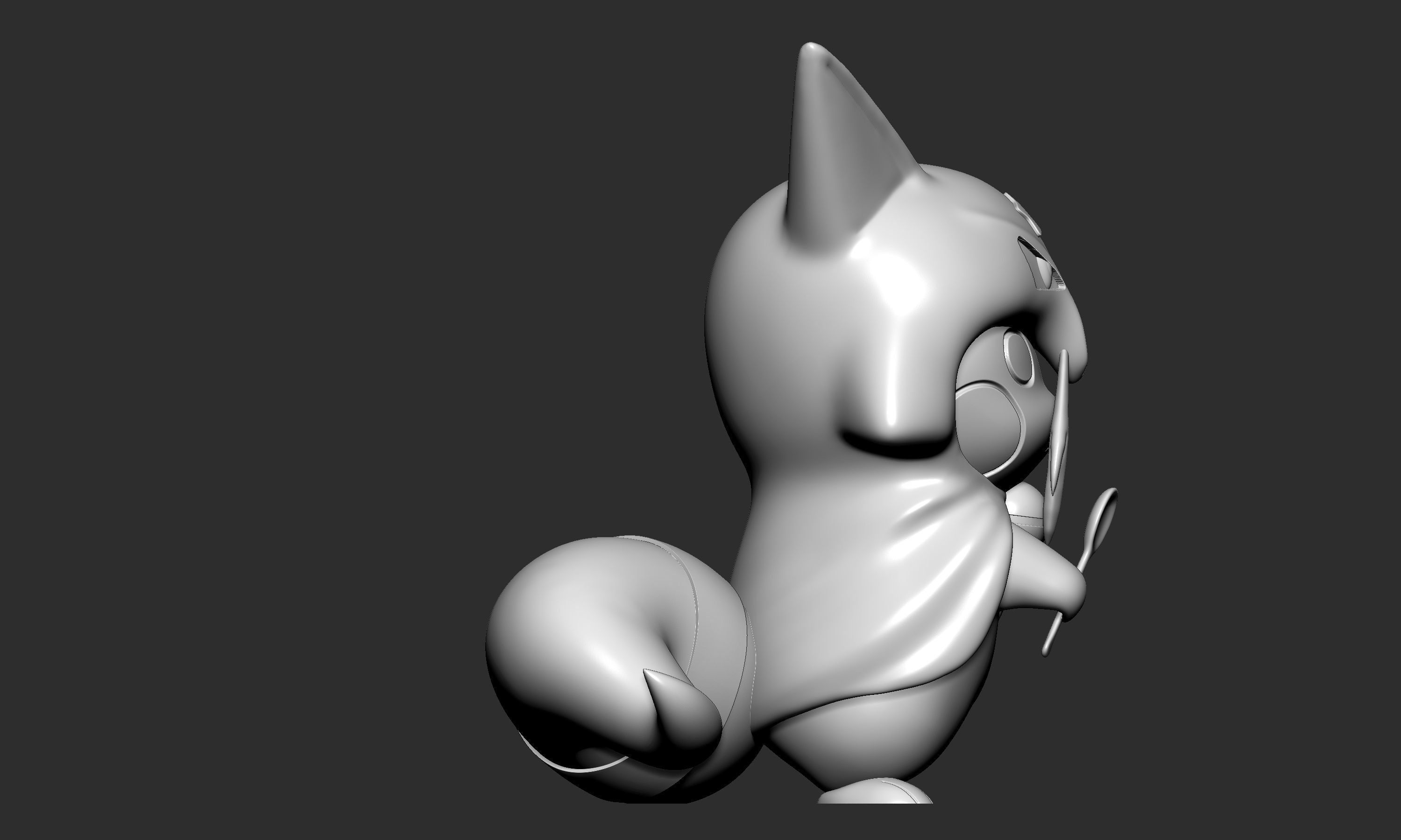 Pokemon - Pikachu Kadabra Cosplay 3D print model_7