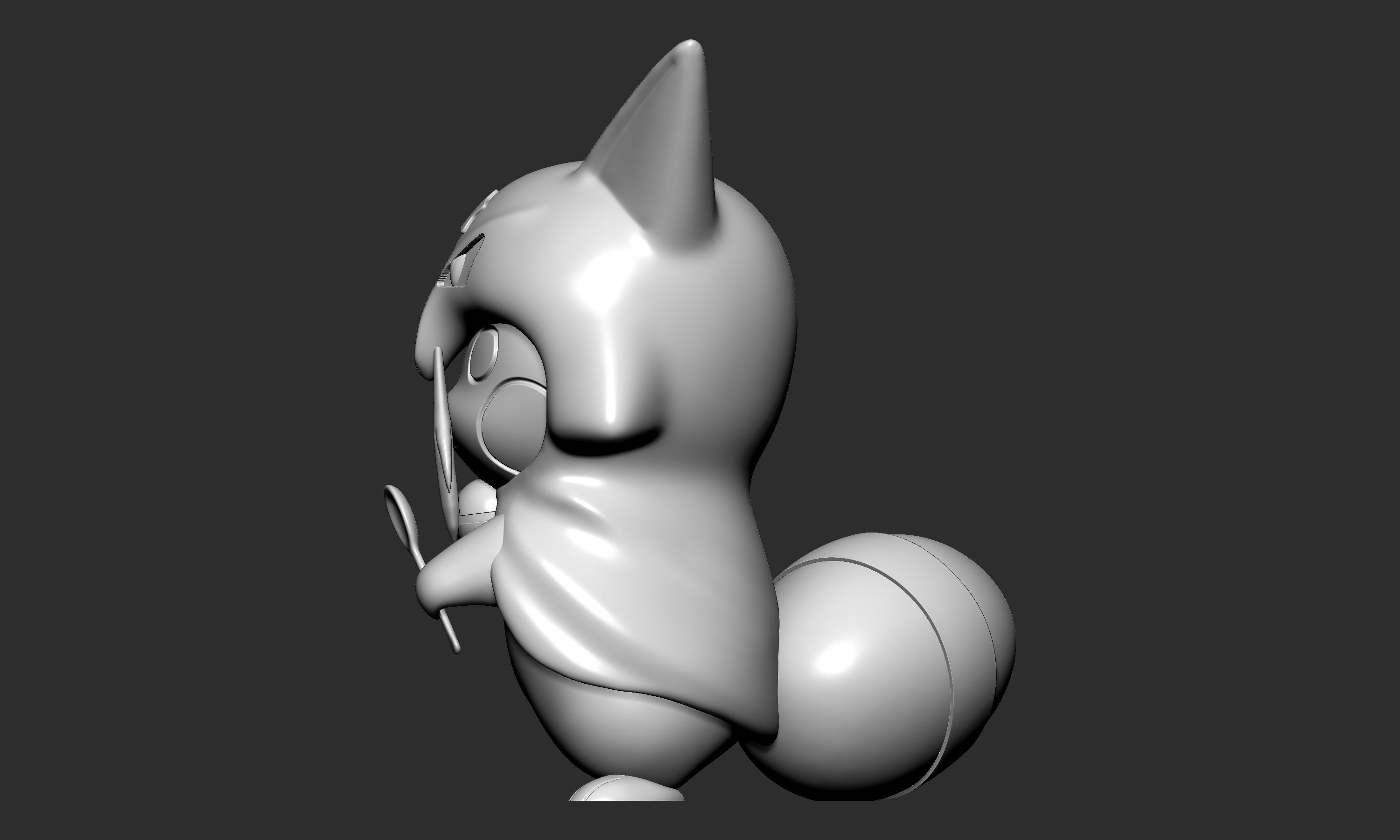 Pokemon - Pikachu Kadabra Cosplay 3D print model_3