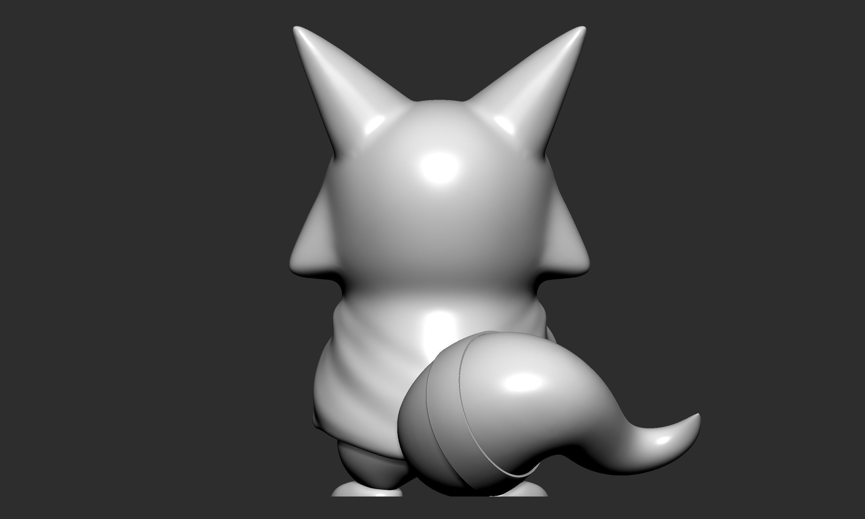 Pokemon - Pikachu Kadabra Cosplay 3D print model_6