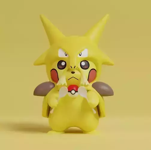 Pokemon - Pikachu Alakazam Cosplay