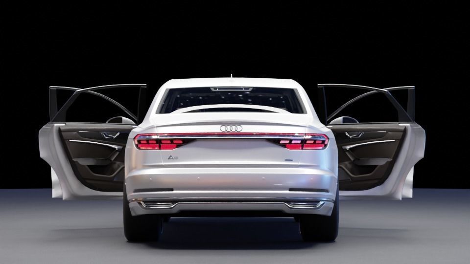 Audi A8 3D model_20