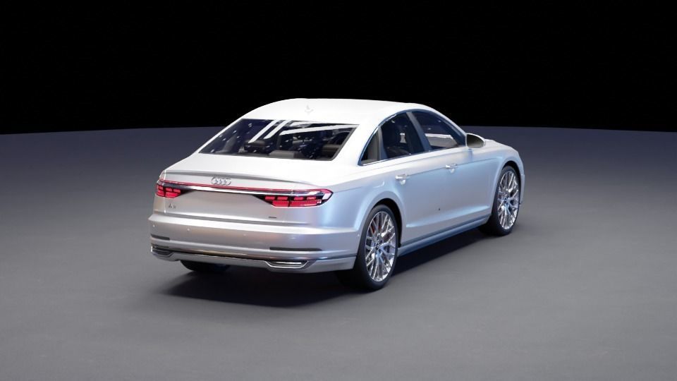Audi A8 3D model_25