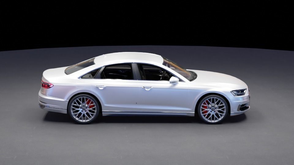 Audi A8 3D model_7