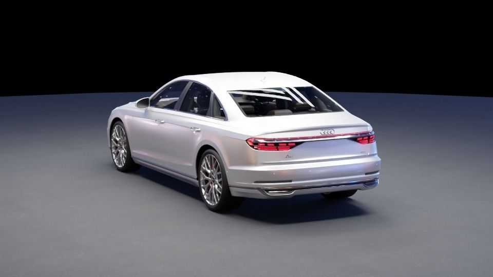 Audi A8 3D model_13