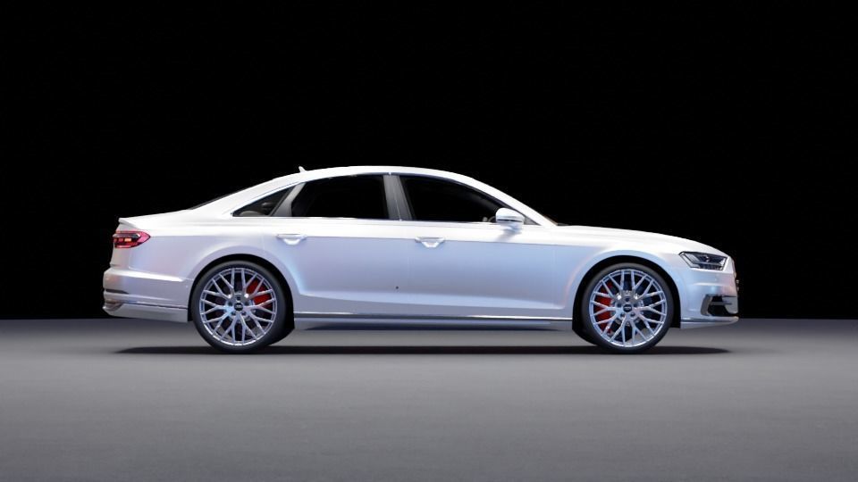 Audi A8 3D model_6