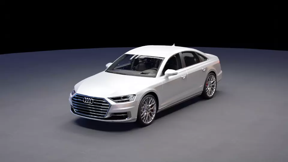 Audi A8 3D model_0