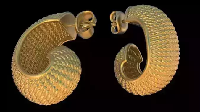 pendientes cuerdas earrings strings