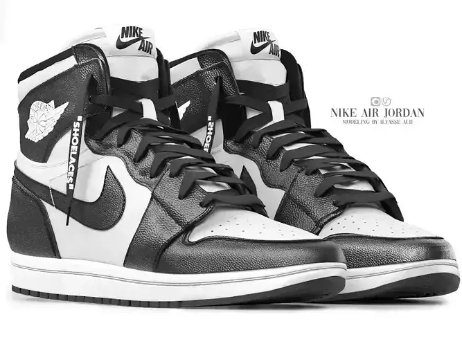 white nike air jordan 1 retro