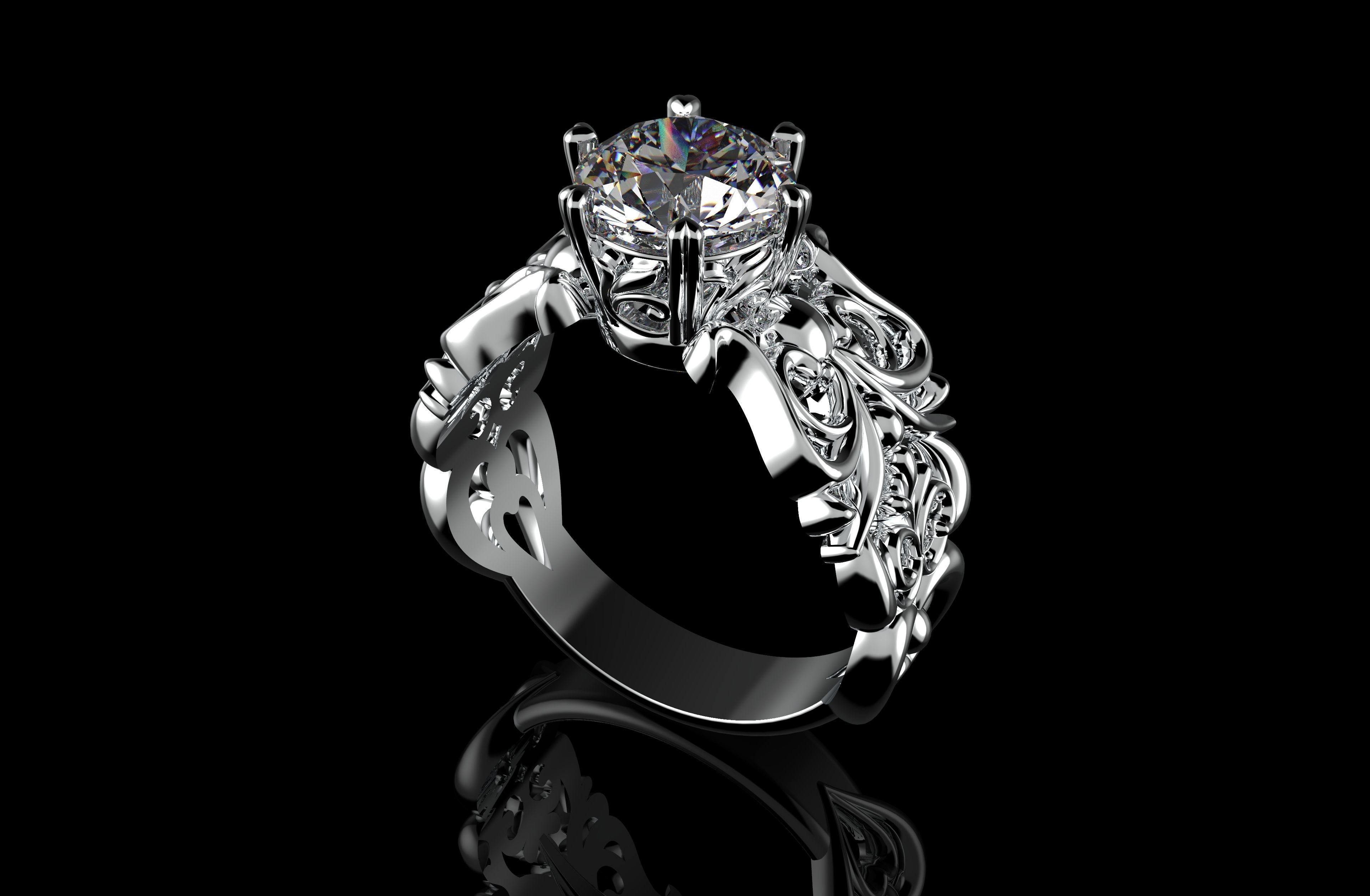 Gold N1019 3D print model_7