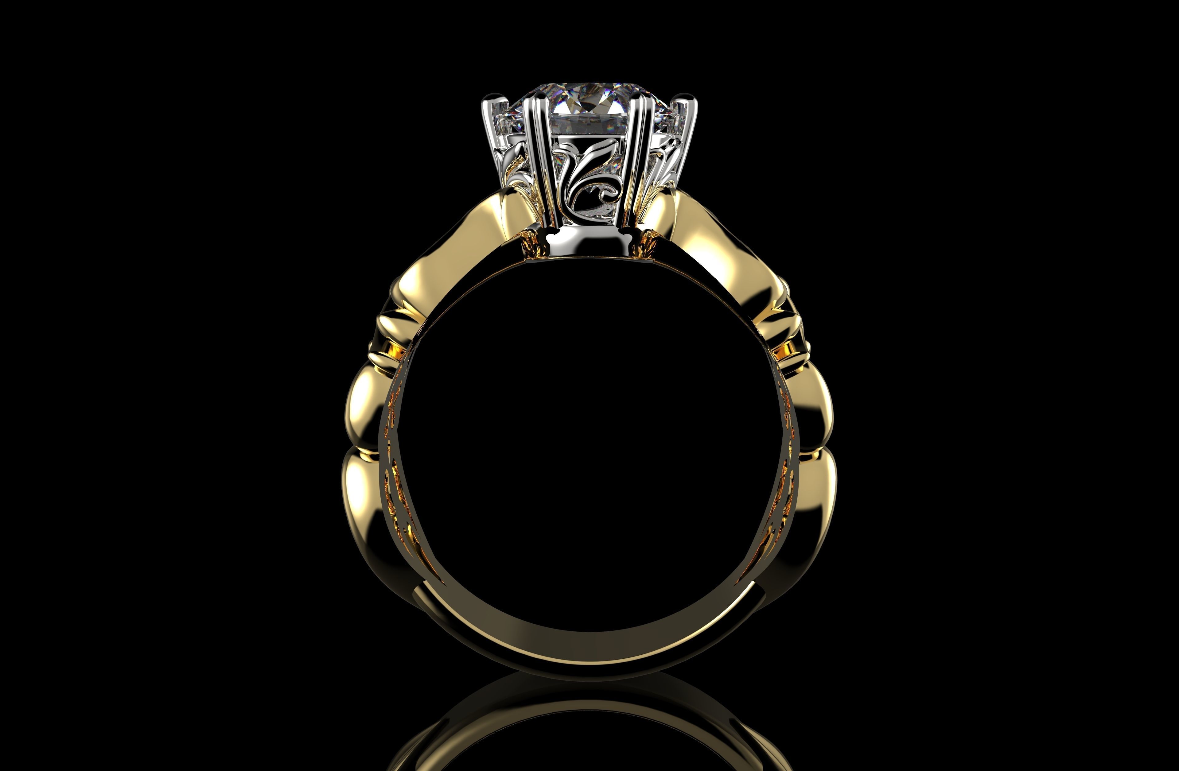 Gold N1019 3D print model_5