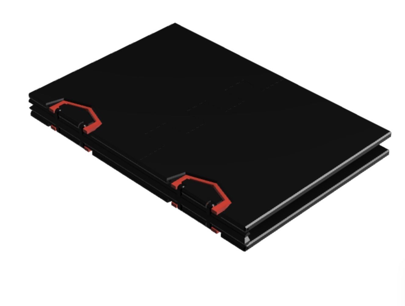 Refillable Notebook 3D print model_28
