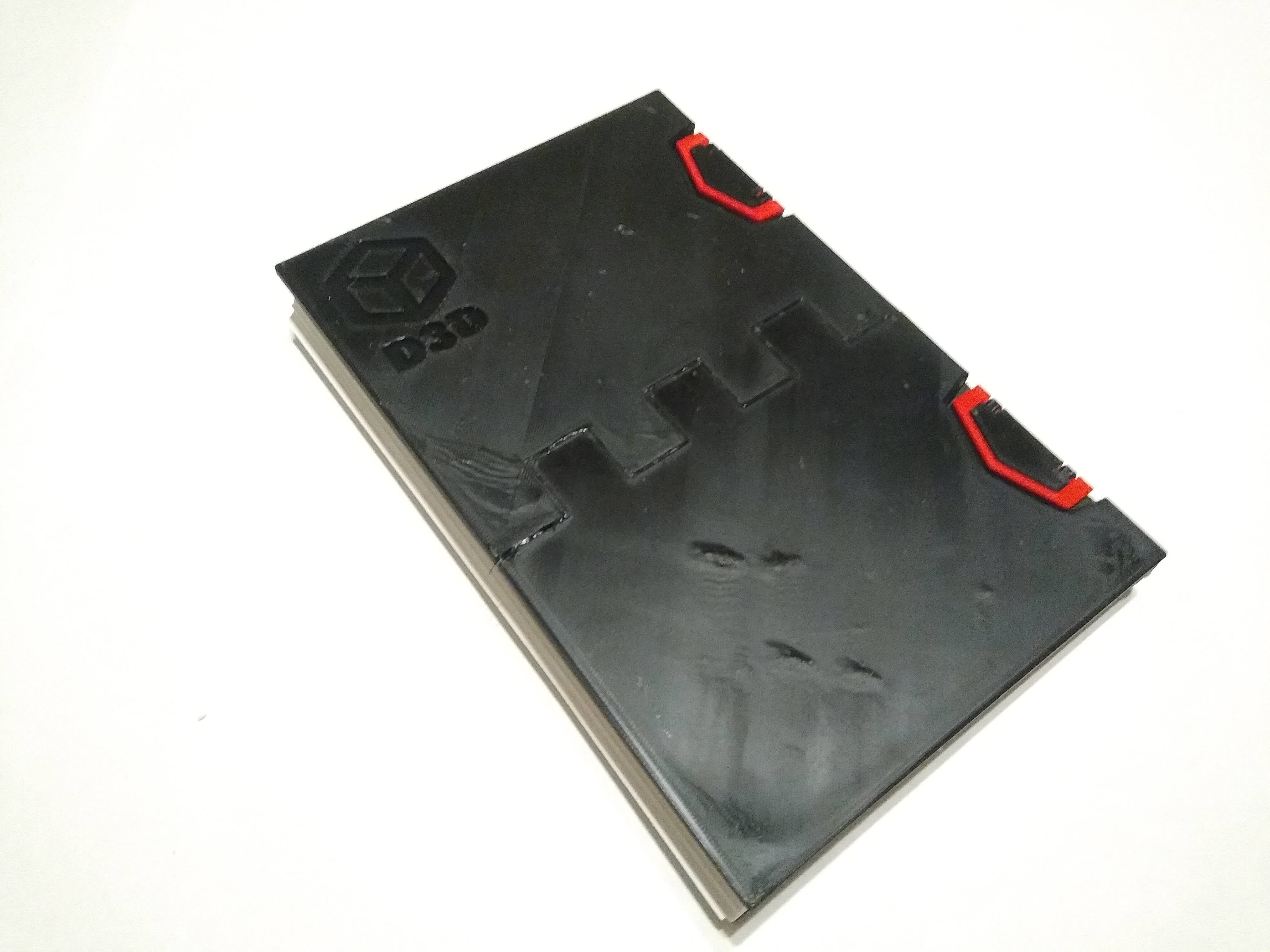 Refillable Notebook 3D print model_1
