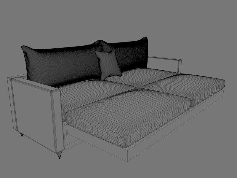 sofabed 3d model 3D model_6
