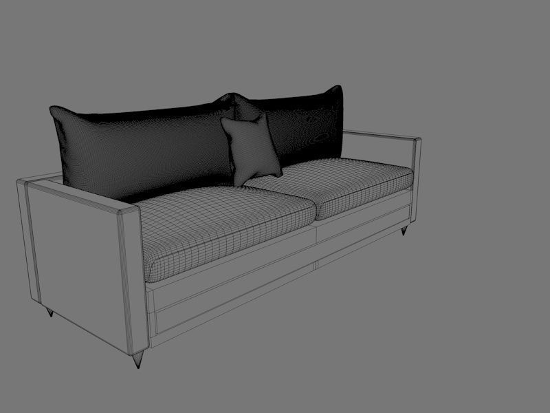 sofabed 3d model 3D model_7