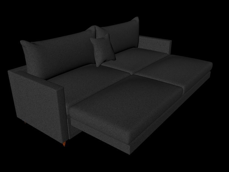 sofabed 3d model 3D model_2