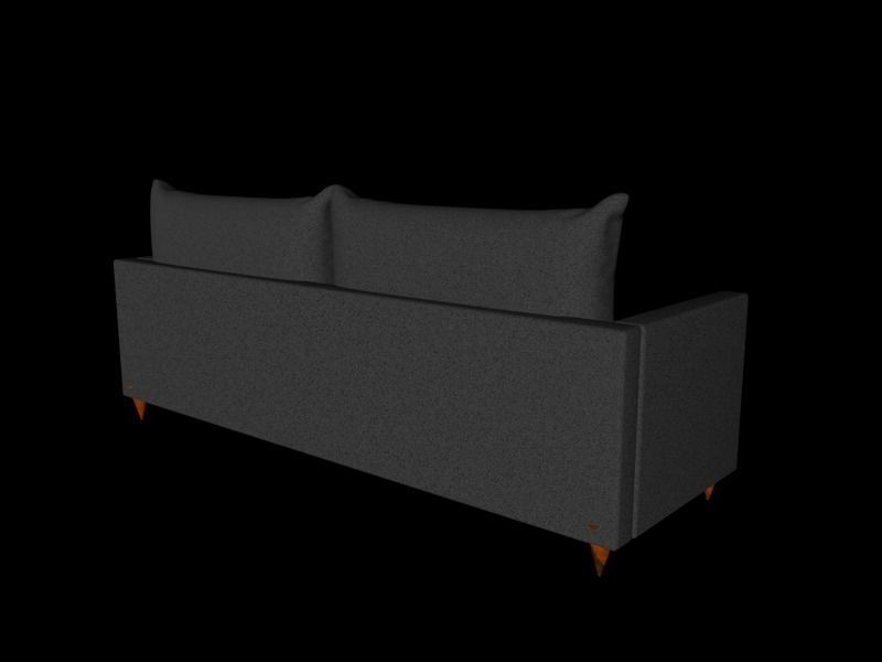 sofabed 3d model 3D model_4