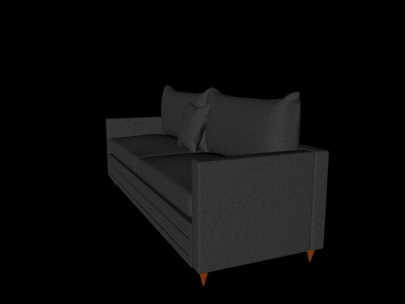 sofabed 3d model 3D model_3