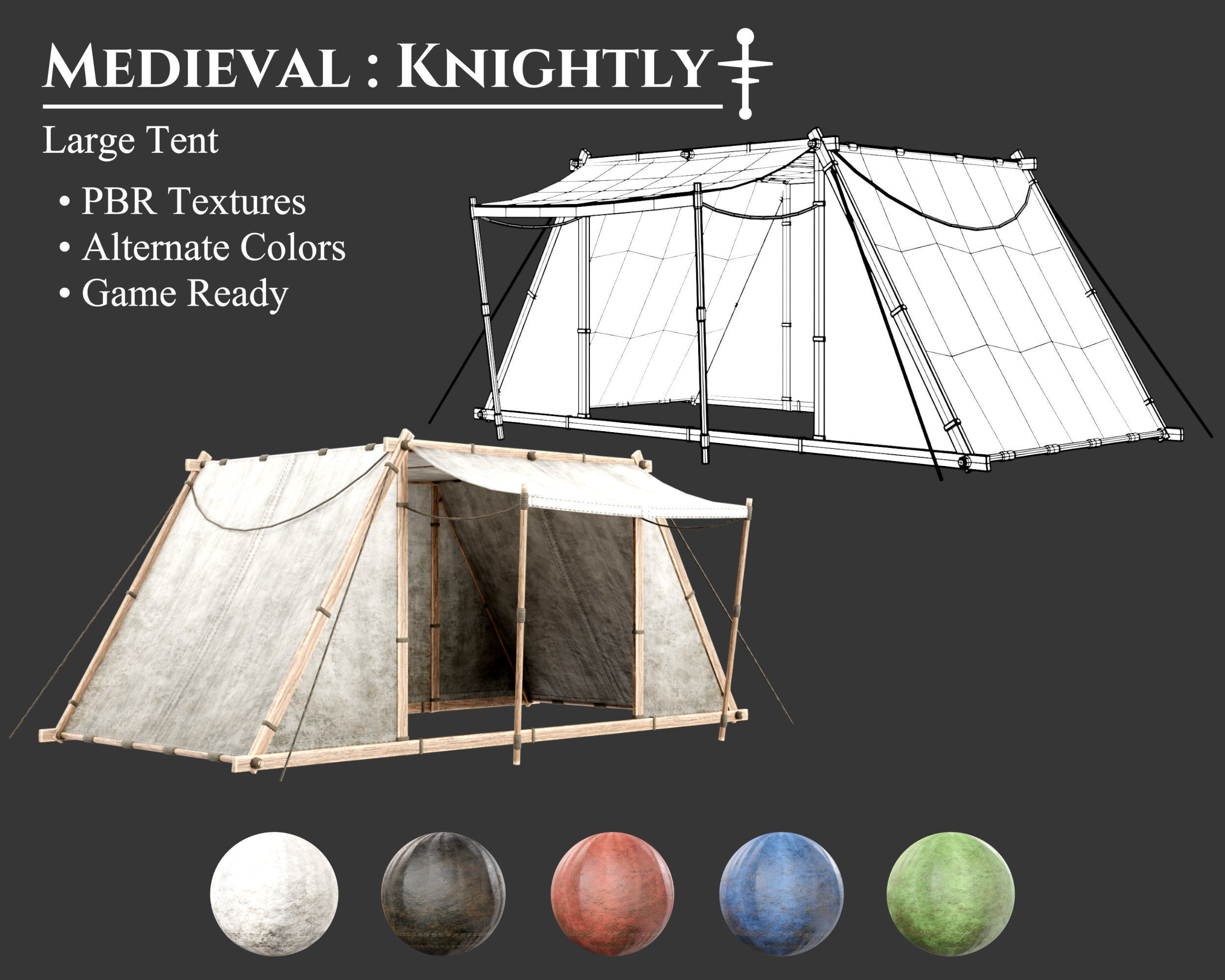 Medieval Collection Knightly Campsite _4