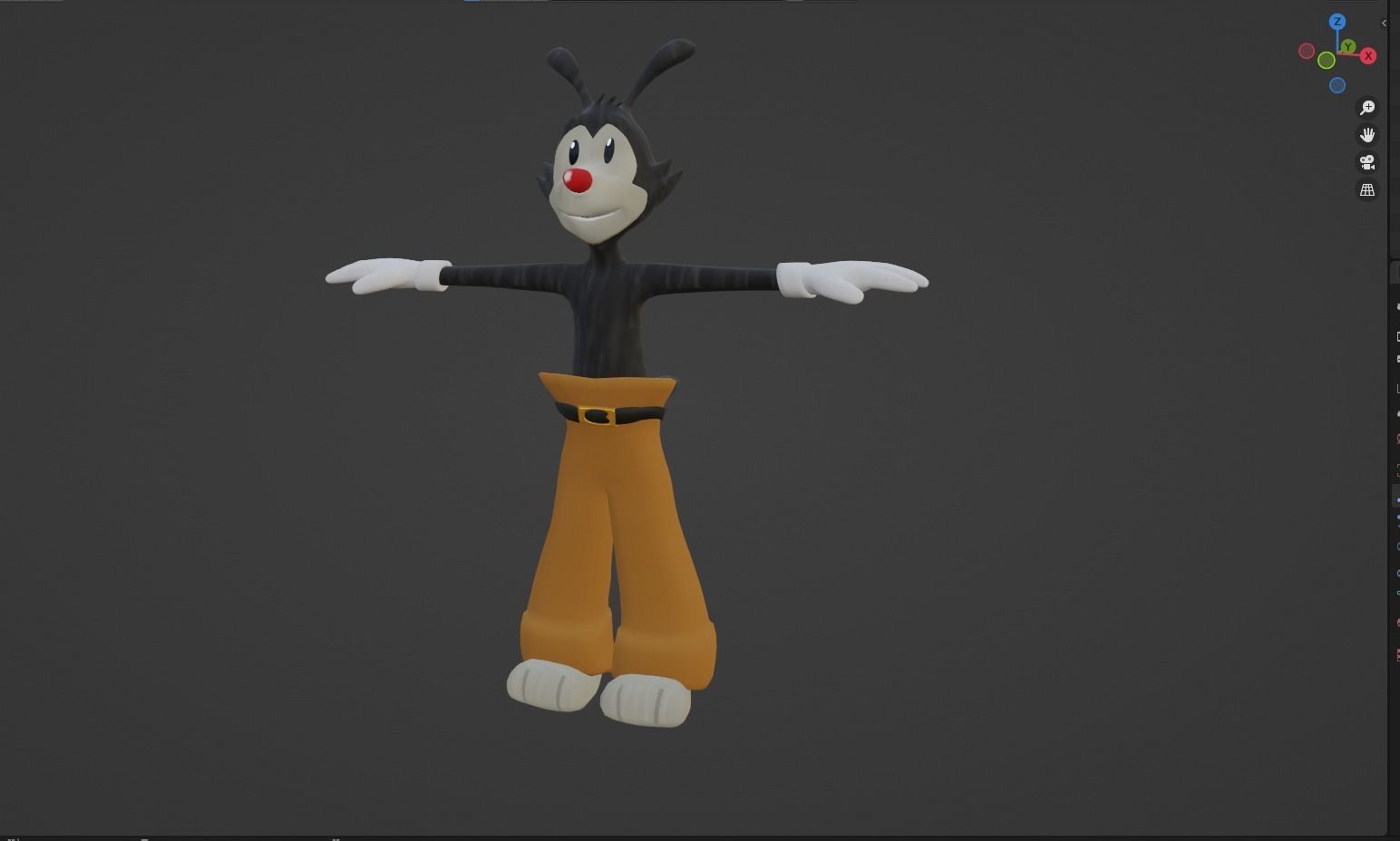 Yakko Warner  3D model_7
