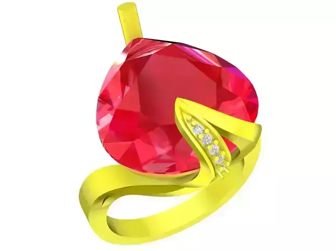 A5208 Art Diamond For Lady 3D Model