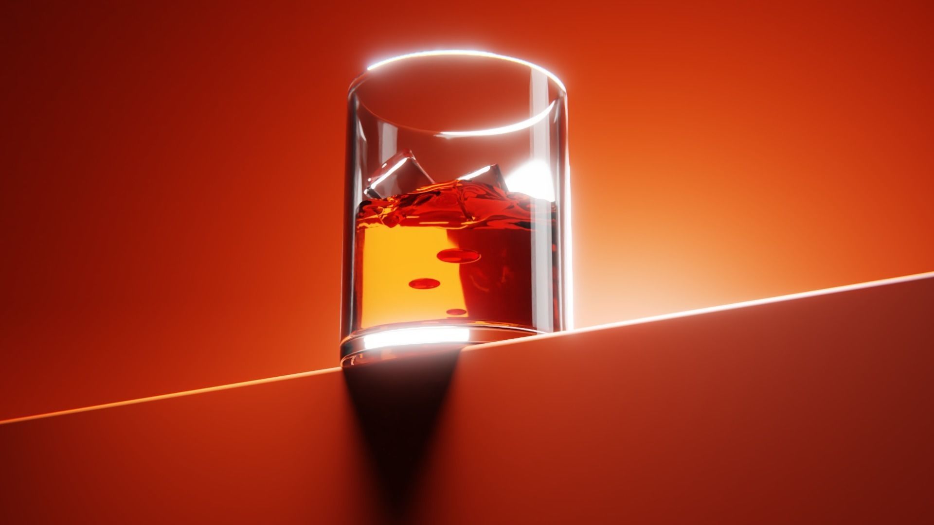 Photorealistic Whiskey Glass 3D Model - Premium Asset 3D model_2