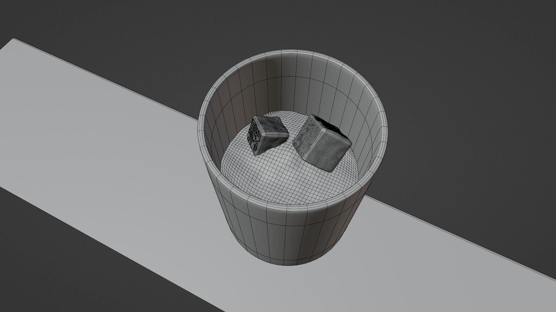 Photorealistic Whiskey Glass 3D Model - Premium Asset 3D model_8