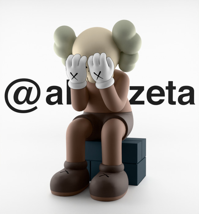 Kaws Passing Through for Print 3D print model_4