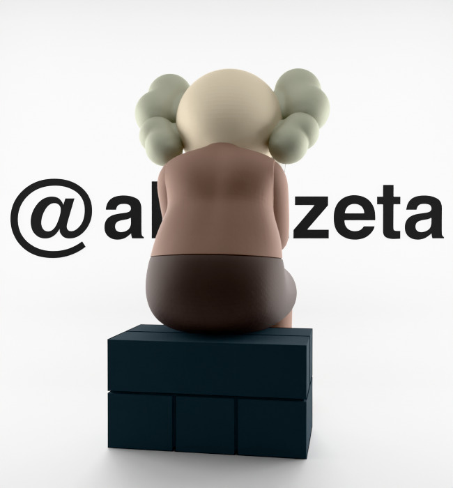 Kaws Passing Through for Print 3D print model_21