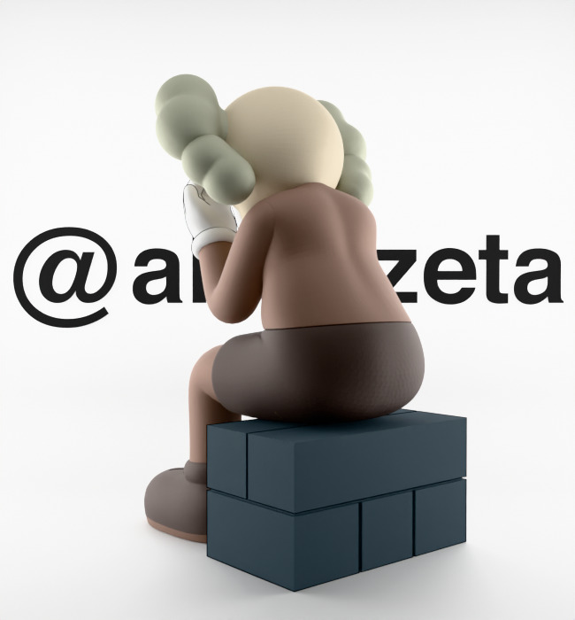 Kaws Passing Through for Print 3D print model_16
