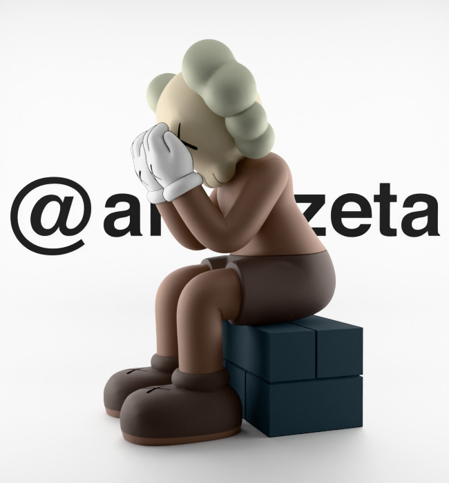 Kaws Passing Through for Print 3D print model_9