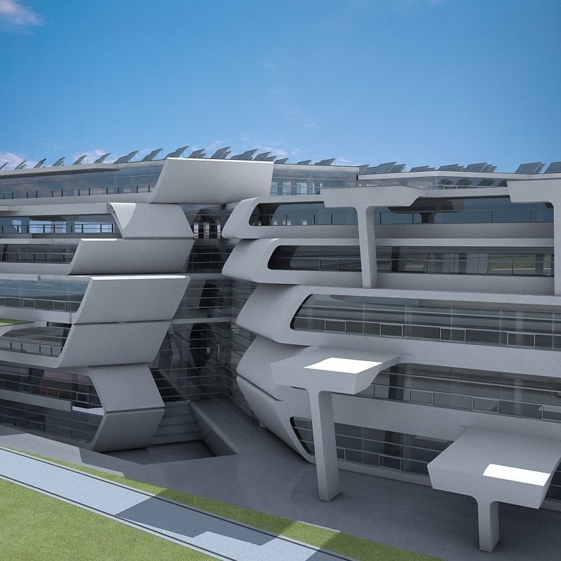 Cityscape 2 3D model_19