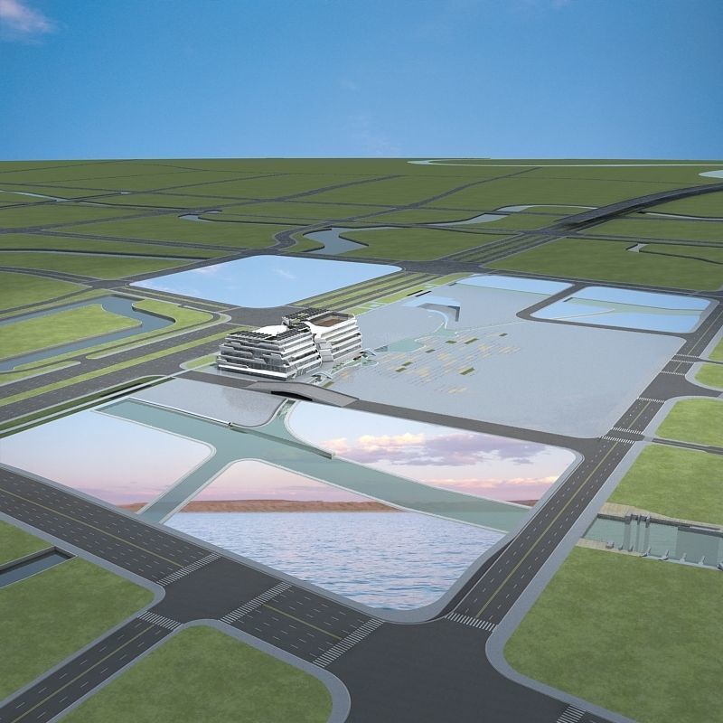 Cityscape 2 3D model_3