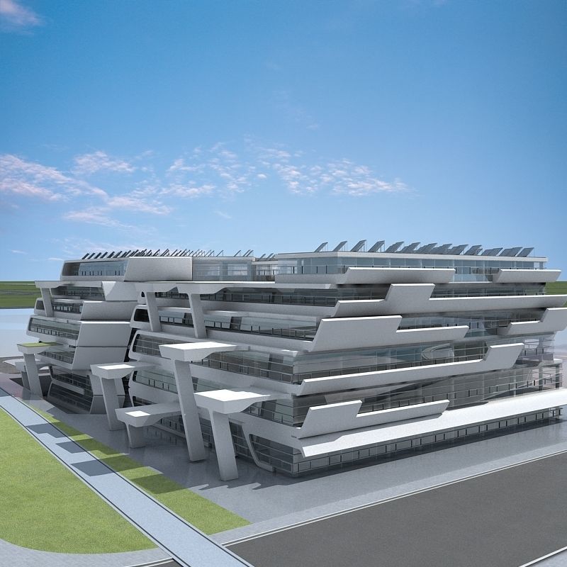 Cityscape 2 3D model_8