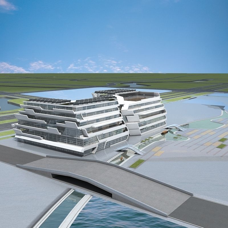 Cityscape 2 3D model_4