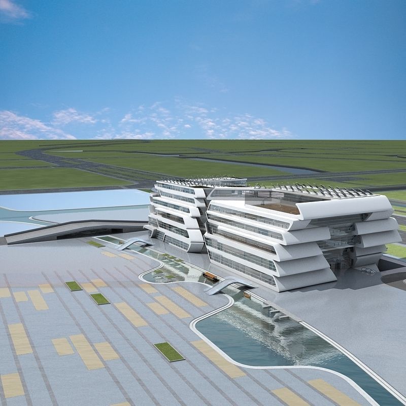 Cityscape 2 3D model_5