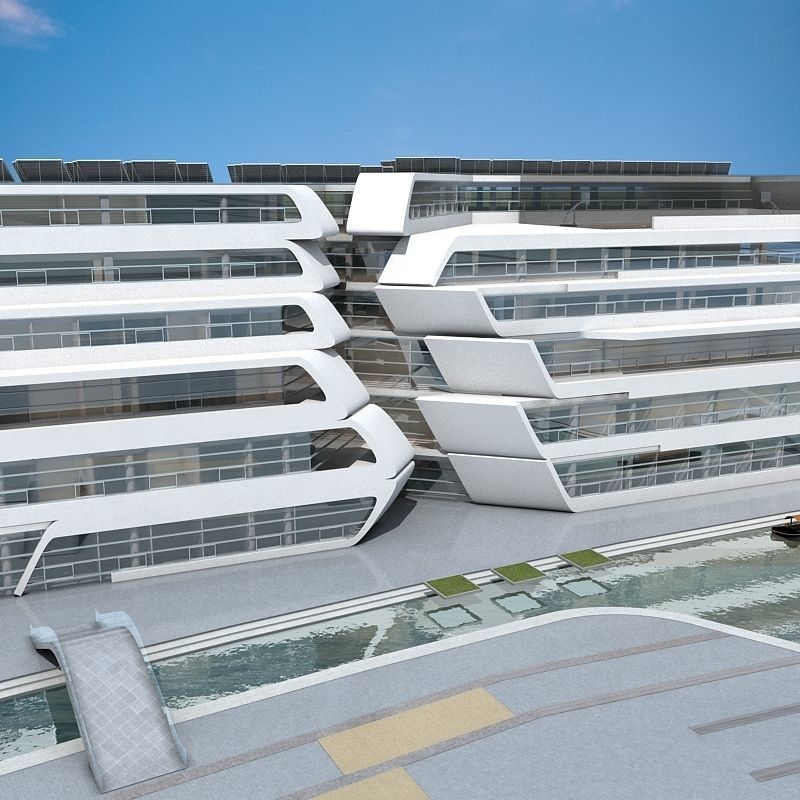 Cityscape 2 3D model_10