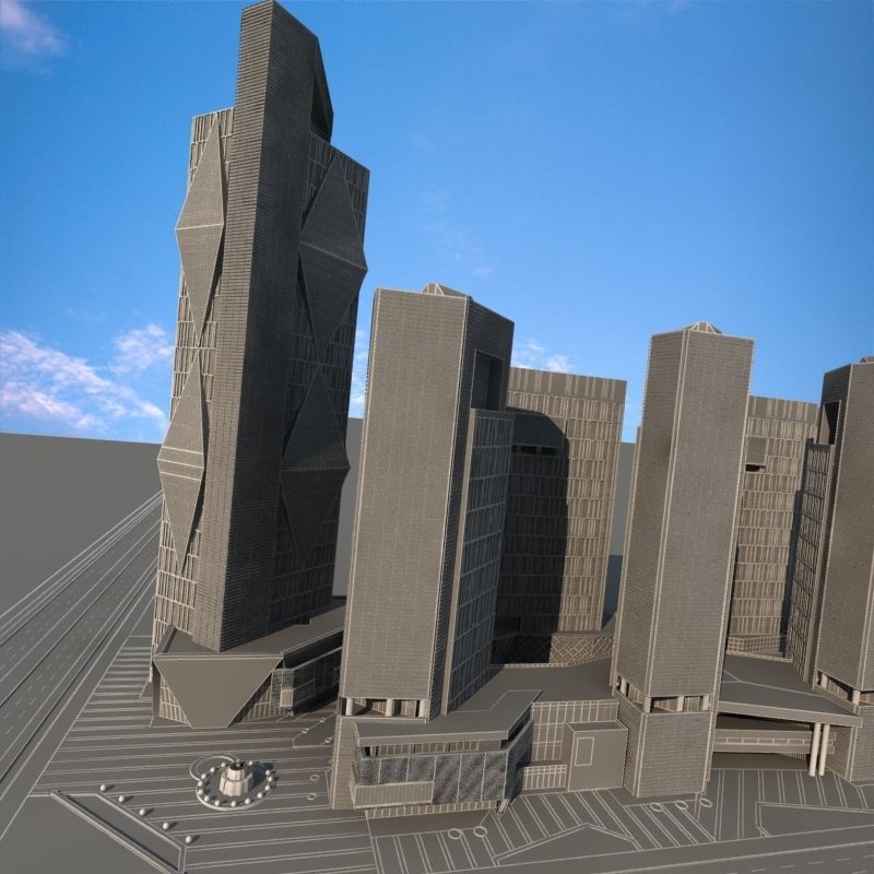 Cityscape 4 3D model_21
