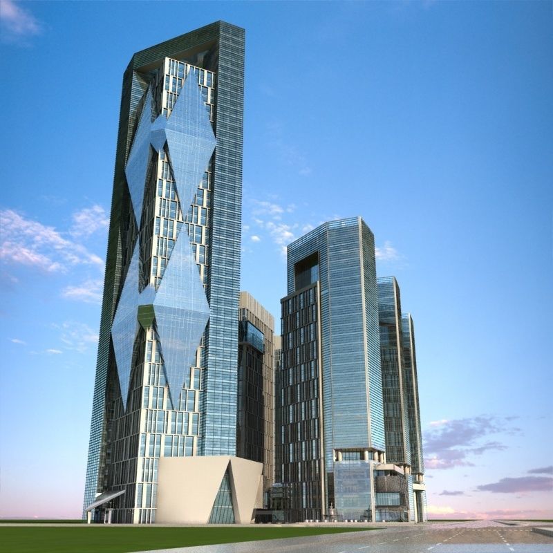 Cityscape 4 3D model_1