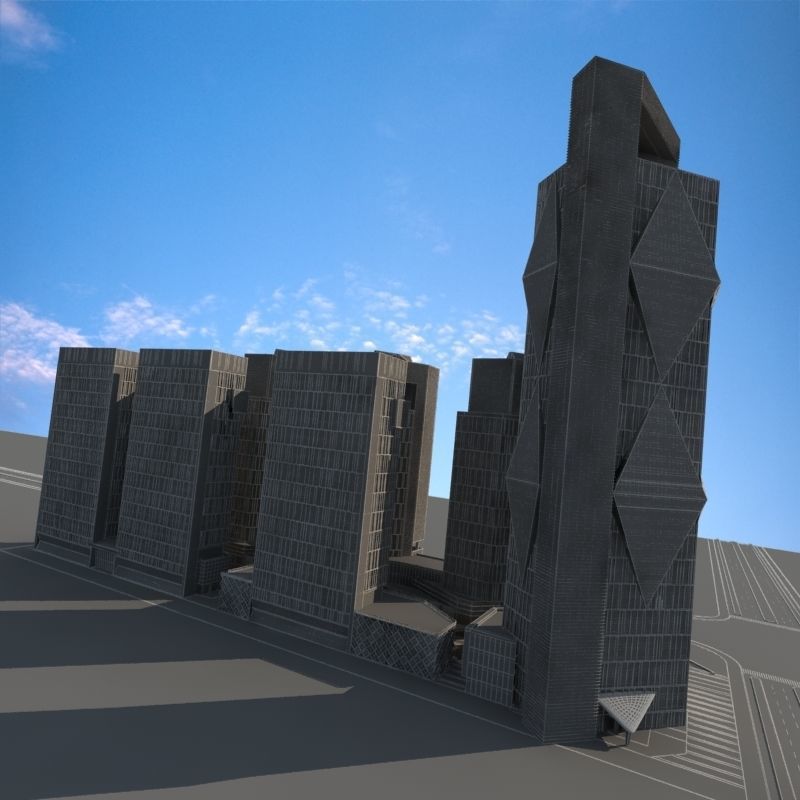 Cityscape 4 3D model_18