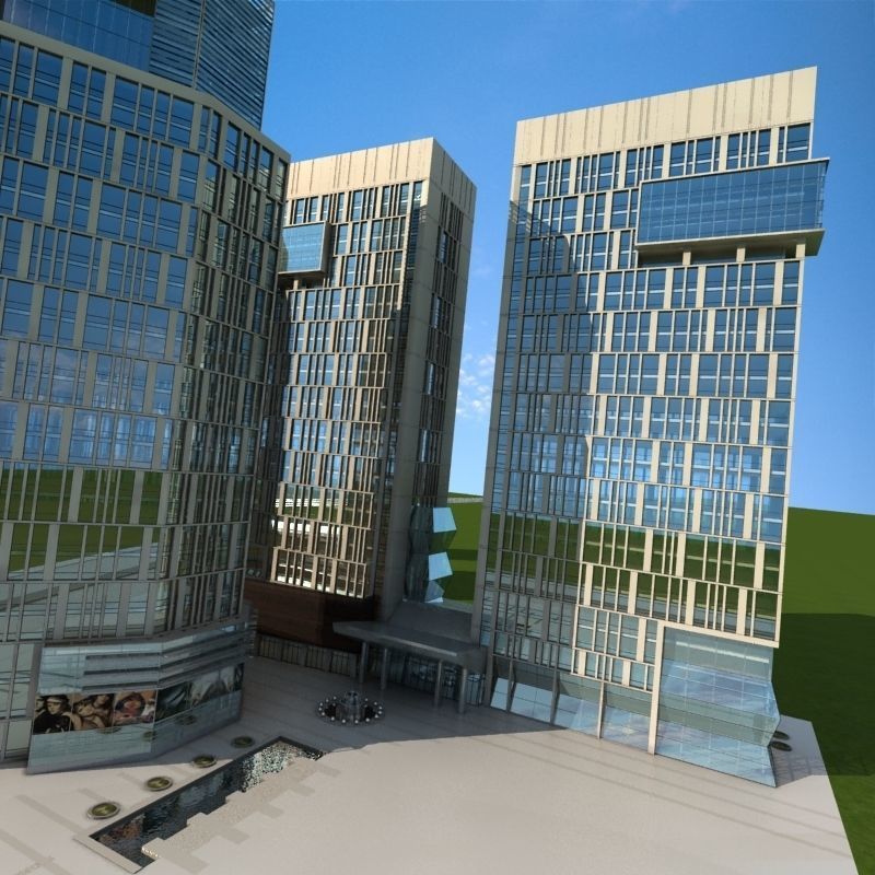 Cityscape 4 3D model_8