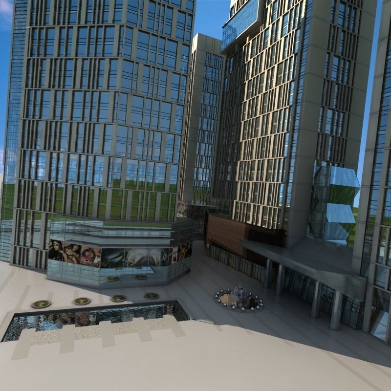 Cityscape 4 3D model_14