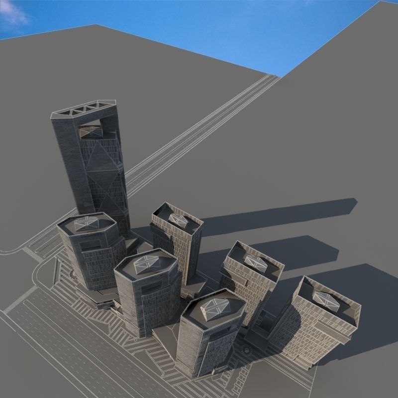 Cityscape 4 3D model_19