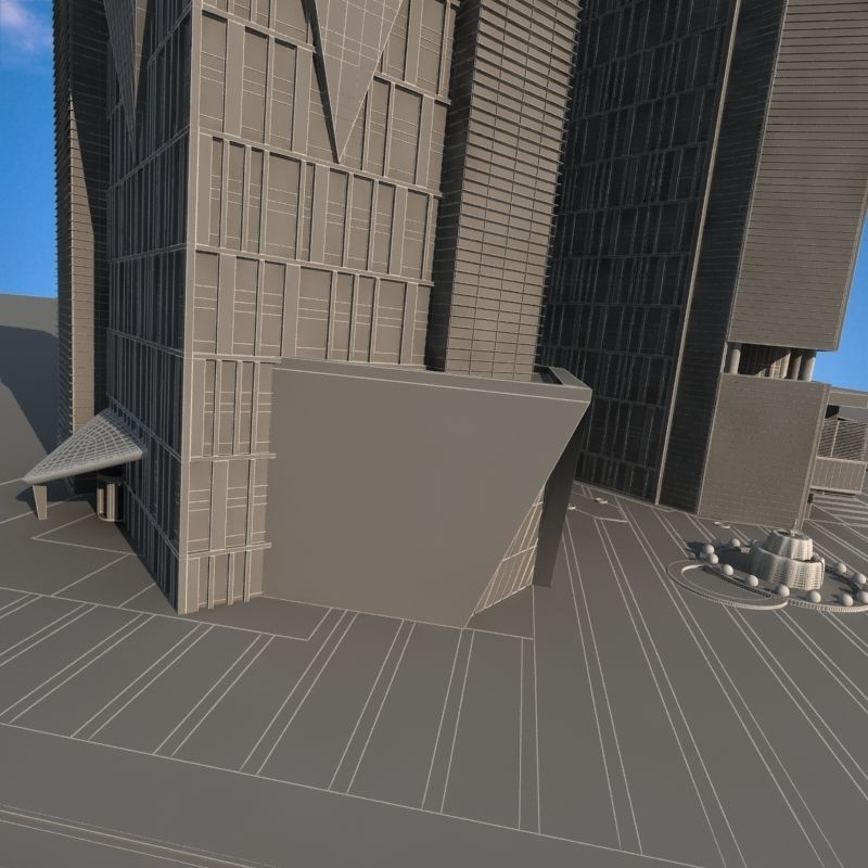 Cityscape 4 3D model_22