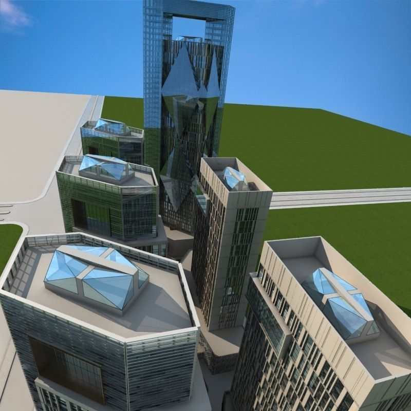 Cityscape 4 3D model_15
